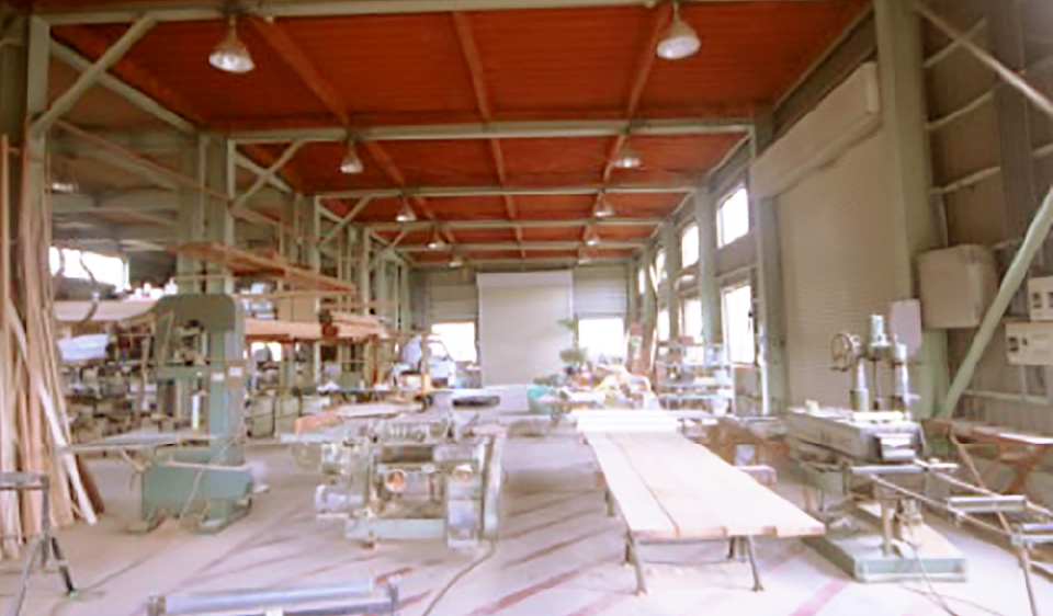木材加工場が有る棟梁型工務店